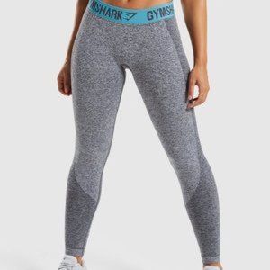 Gym Shark Flex V3 Leggings, Charcoal Teal
